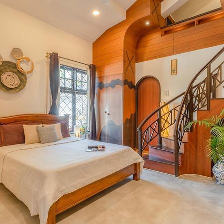 ポーボリム Casa Amarela - Lux Portuguese 4Bhk In North Goaヴィラ エクステリア 写真