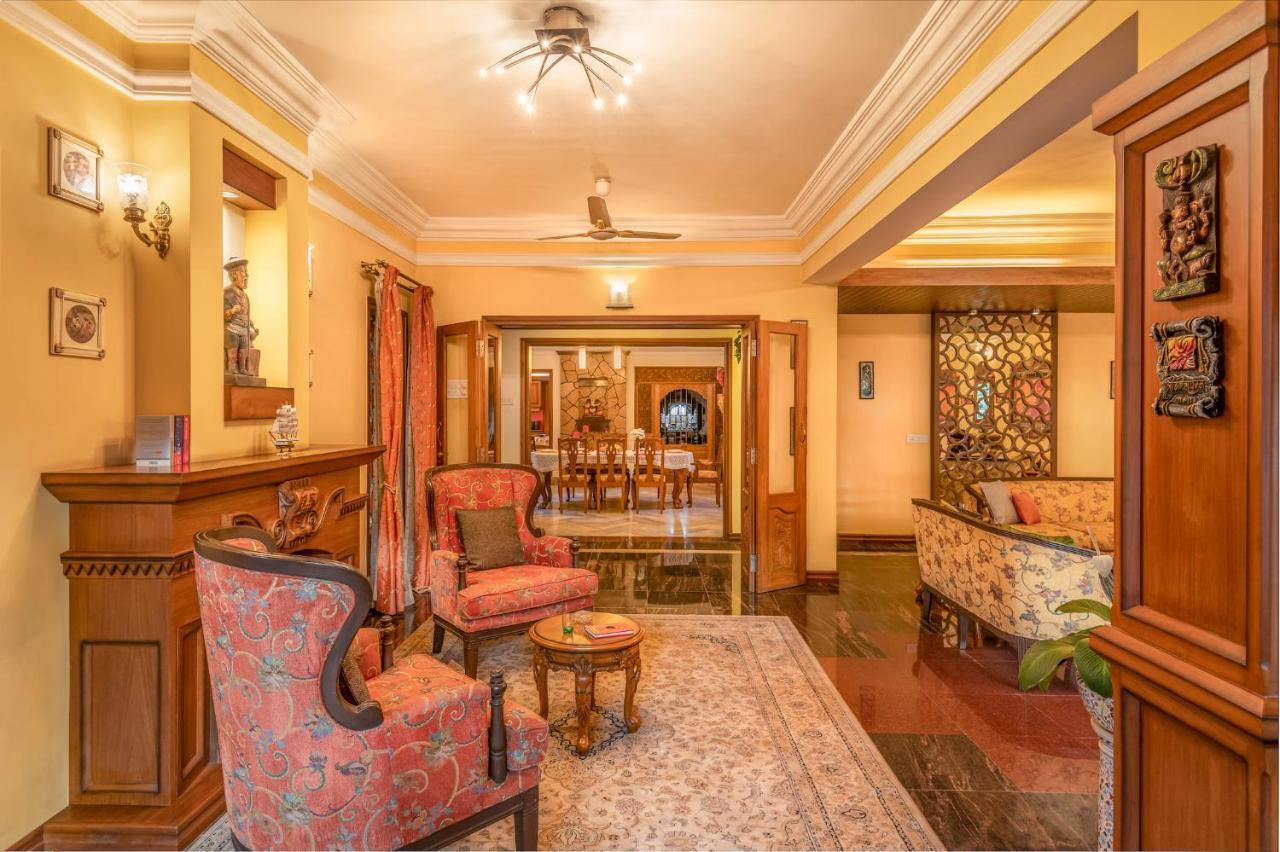 ポーボリム Casa Amarela - Lux Portuguese 4Bhk In North Goaヴィラ エクステリア 写真