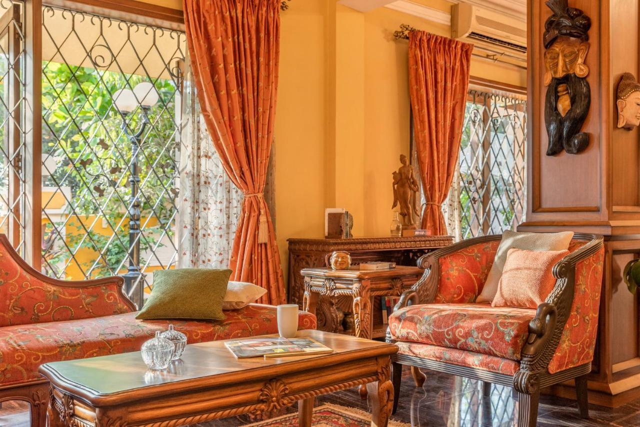 ポーボリム Casa Amarela - Lux Portuguese 4Bhk In North Goaヴィラ エクステリア 写真